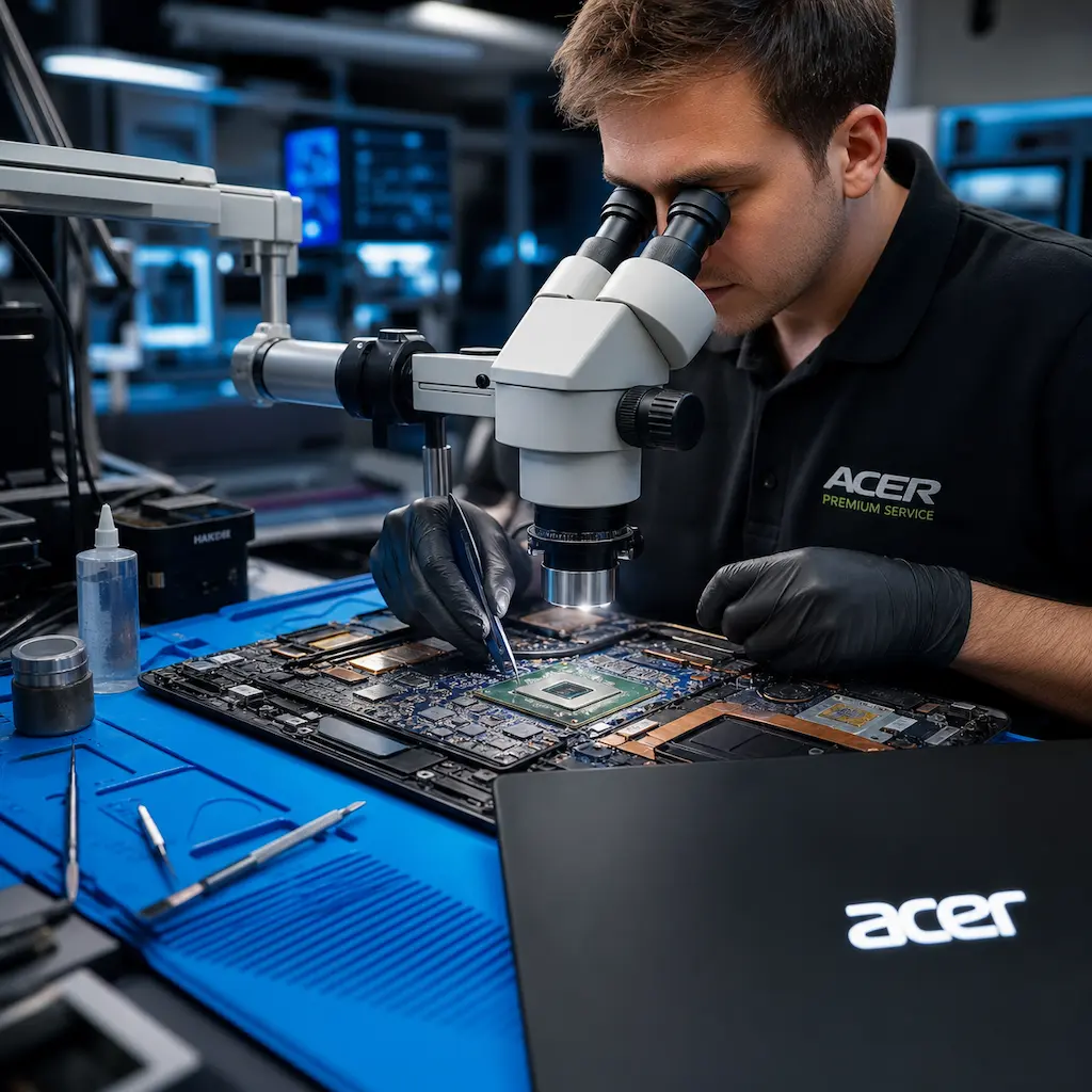 Замена видеокарты ноутбука Acer в Семилуках