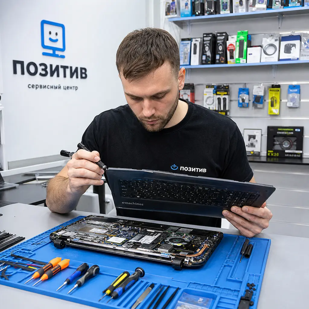 заменить клавиатуру на ноутбуке Emachines в Семилуках