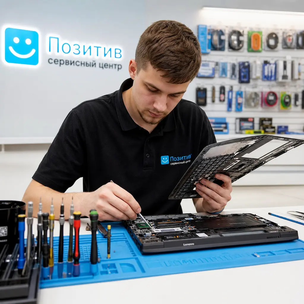 заменить клавиатуру на ноутбуке Lenovo в Семилуках