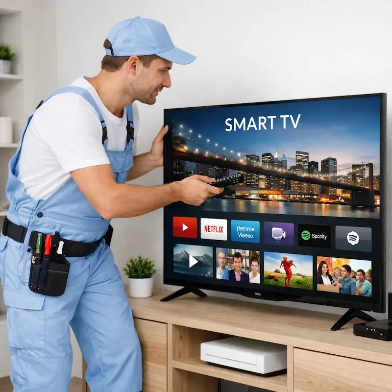 Как вызвать мастера для настройки Smart TV в Семилуках