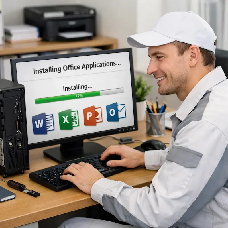 Установка и настройка программ на компьютере в Семилуках