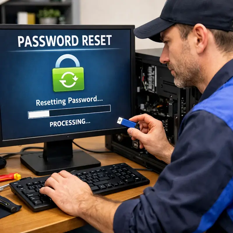 Удаление пароля на компьютере в Семилуках