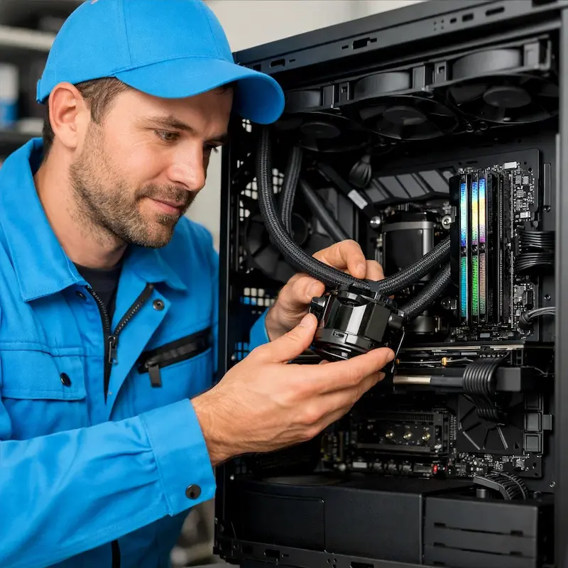 Установка СЖО на ПК в Семилуках