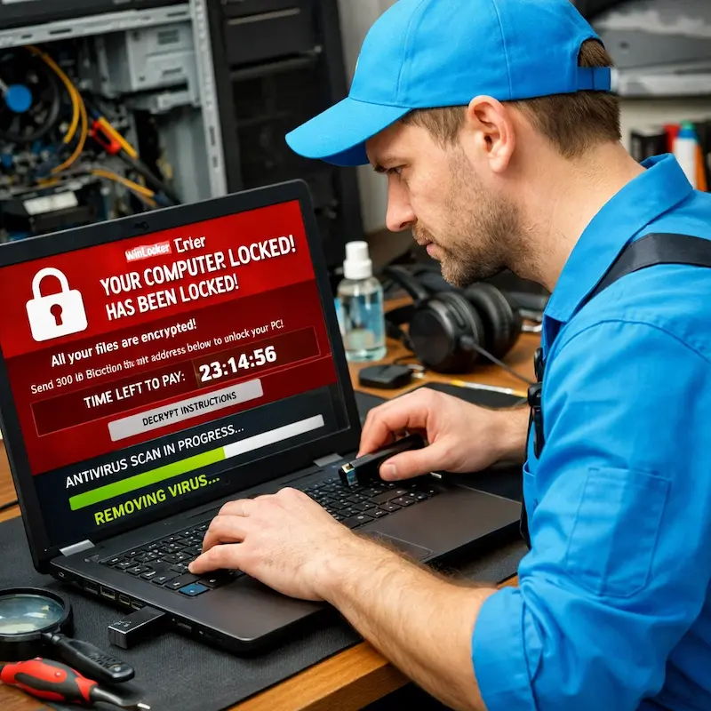 Удалить винлокер в Семилуках